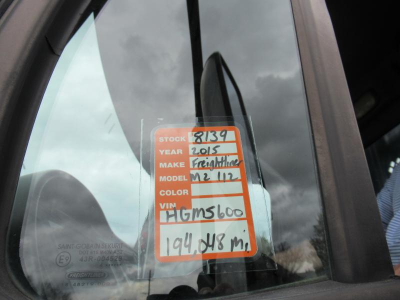 2015 Freightliner BUSINESS CLASS M2 112 16
