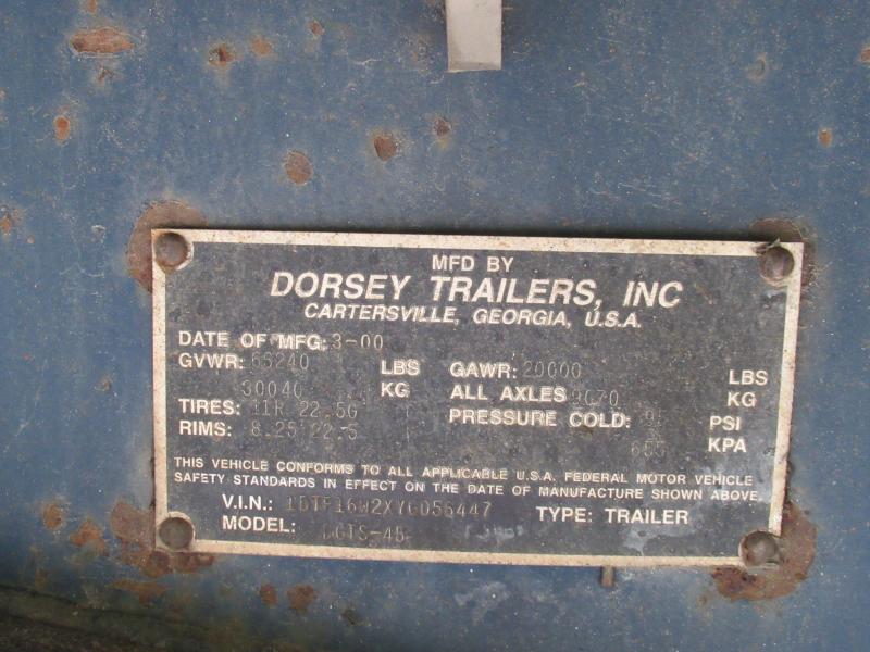 2000 DORSEY DGTS-45 5