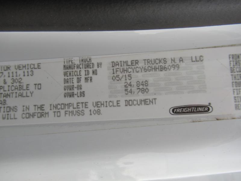 2016 Freightliner BUSINESS CLASS M2 106 20